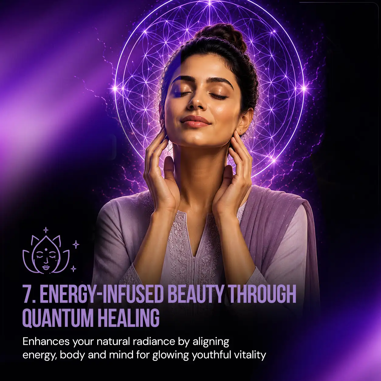 Energy-Infused Beauty through Quantum Healing