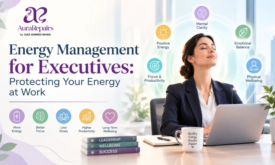 Energy Management for Executives Protecting Your Energy at Work